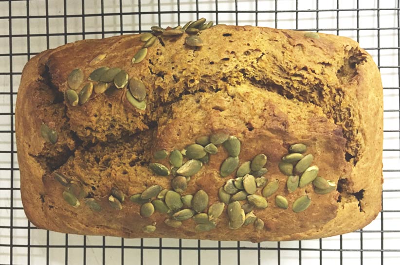 Spiced pumpkin bread is the perfect pick-me-up during these cold winter nights. Quick to make and delicious – get the recipe now.